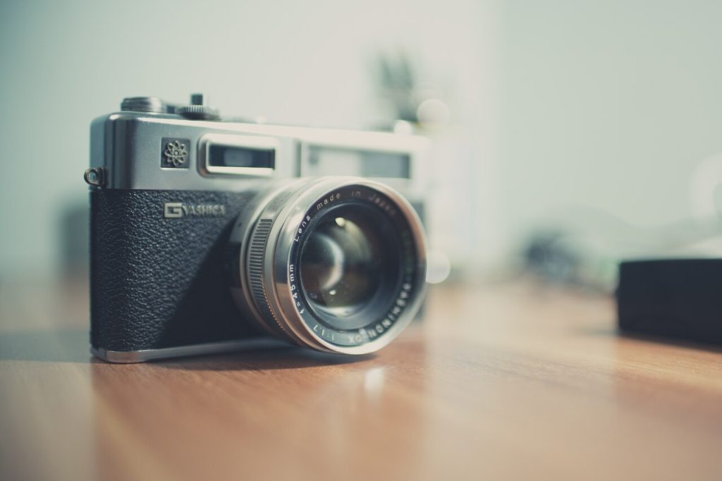 Eski tip fotoğraf makinesi
